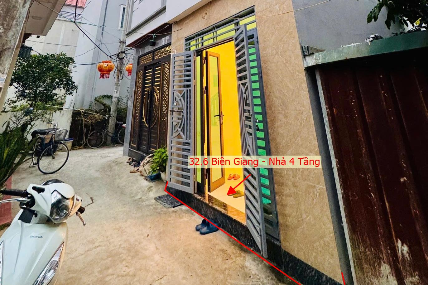 Hình ảnh Bất Động Sản Chương Mỹ Bán Nhà 4 Tầng Khu Vực Biên Giang Sát Trục Kinh Doanh Cách QL6A, Cầu Mai Lĩnh Chỉ Vài Trăm Mét