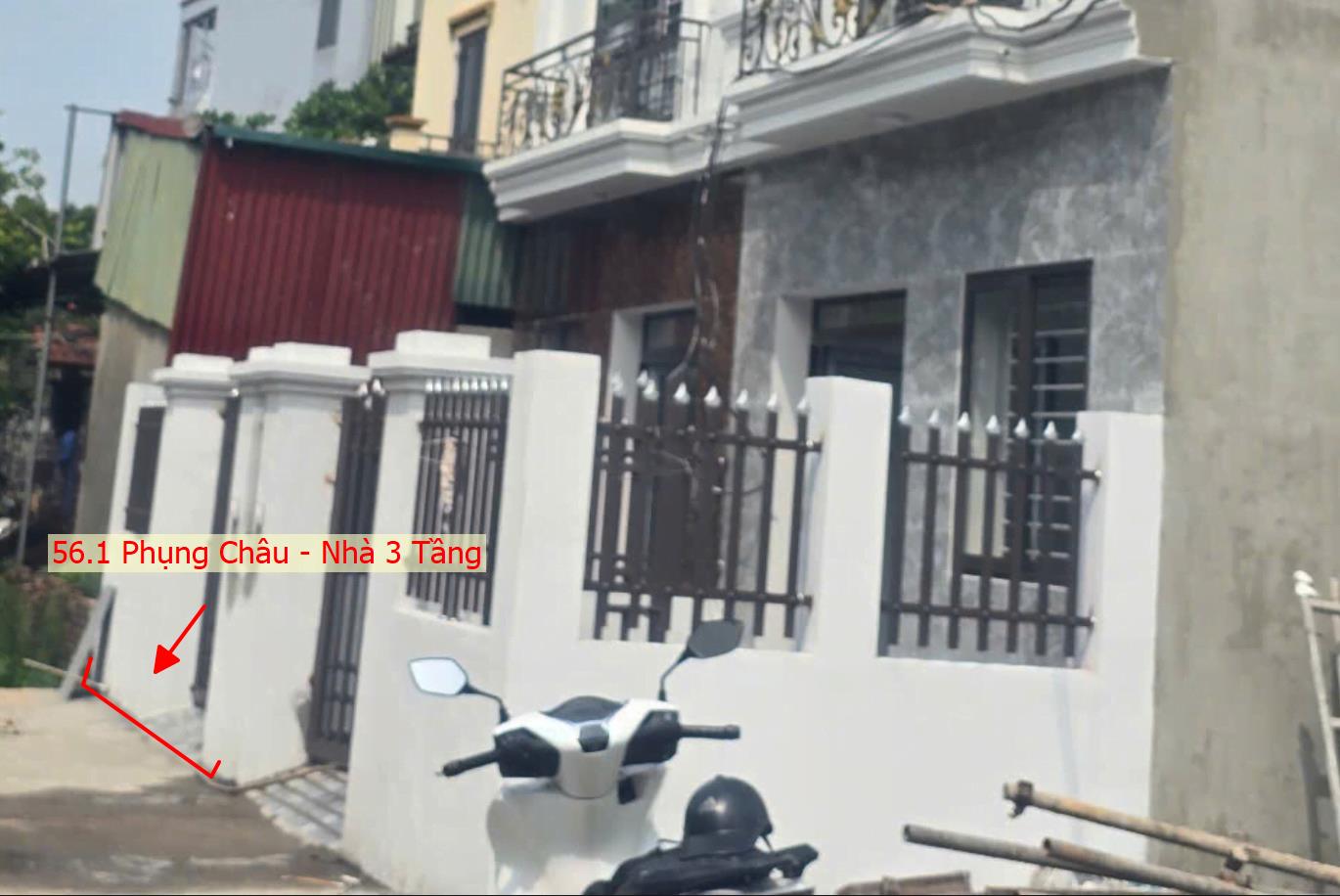 Hình ảnh Bán Nhà 3 Tầng 56.1m Tại Phụng Châu Sát Trục Chính Kinh Doanh Liên Huyện Giá Chỉ Vài Tỷ