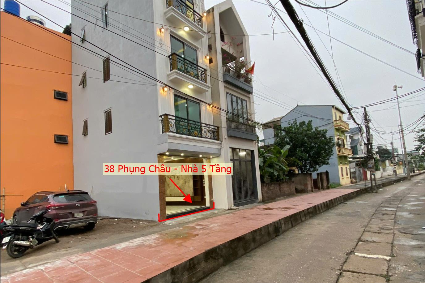 Hình ảnh Bất Động Sản Chương Mỹ Bán Nhà 5 Tầng Tại Phụn Châu Ô Tô Đỗ Tận Cửa Gần Trục Chính Kinh Doanh Liên Xã 