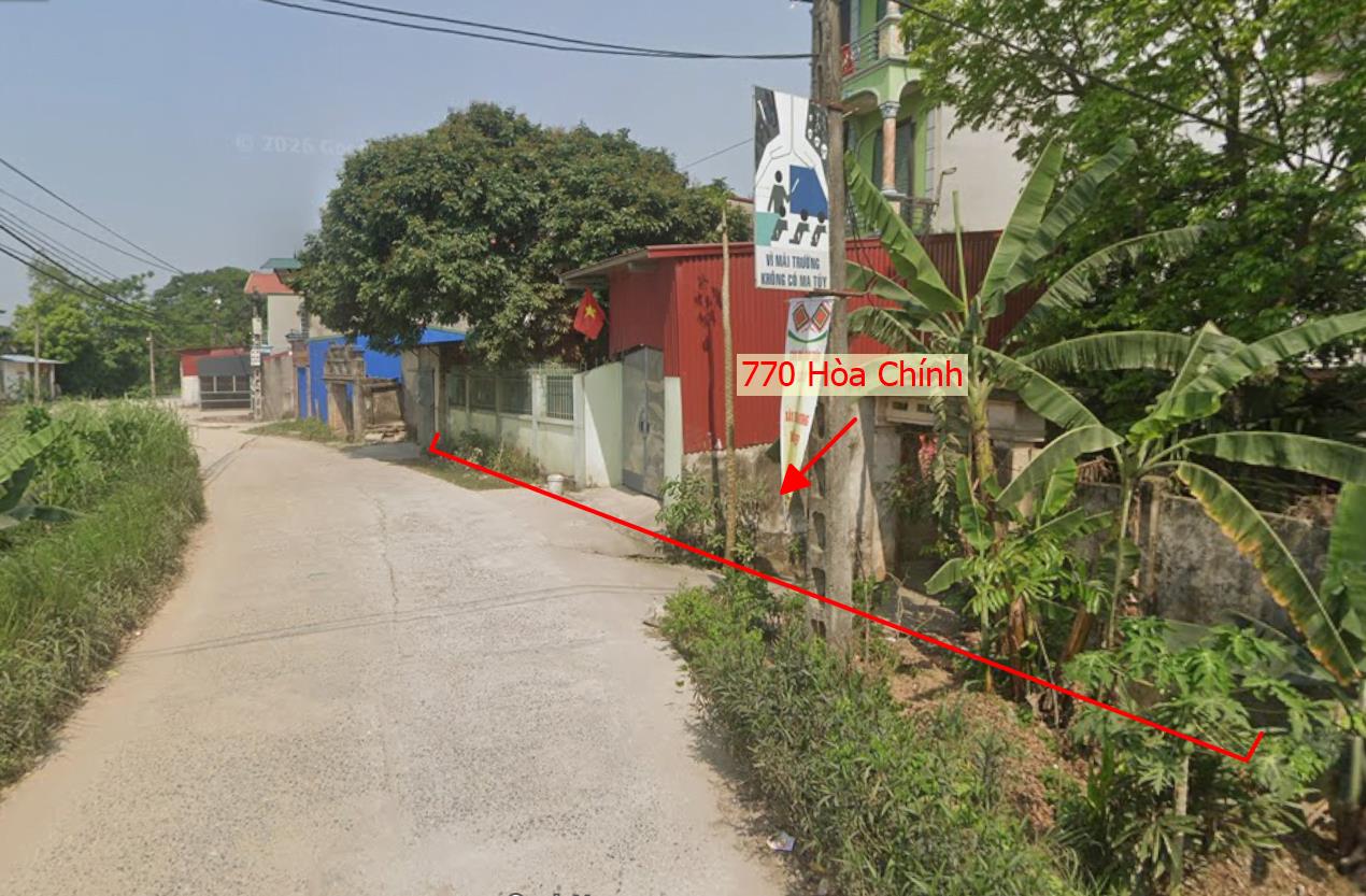 Hình ảnh Bất Động Sản Hòa Phú Bán Đất Khu Vực Hòa Chính Bám Mặt Đường Kinh Doanh Liên Xã Ngay Cạnh Trường Cấp 2 Hòa Chính