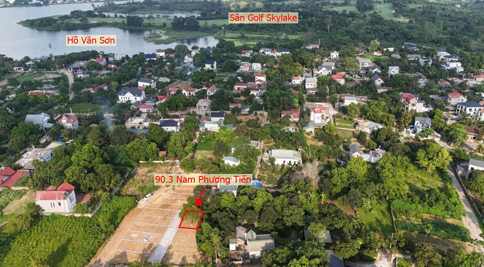 Hình ảnh Bán Đất Phân Lô Thôn Đông Nam Ô Tô Đỗ Tận Đất Ngay Sát Hồ Văn Sơn Khu Nghỉ Dưỡng Skylake