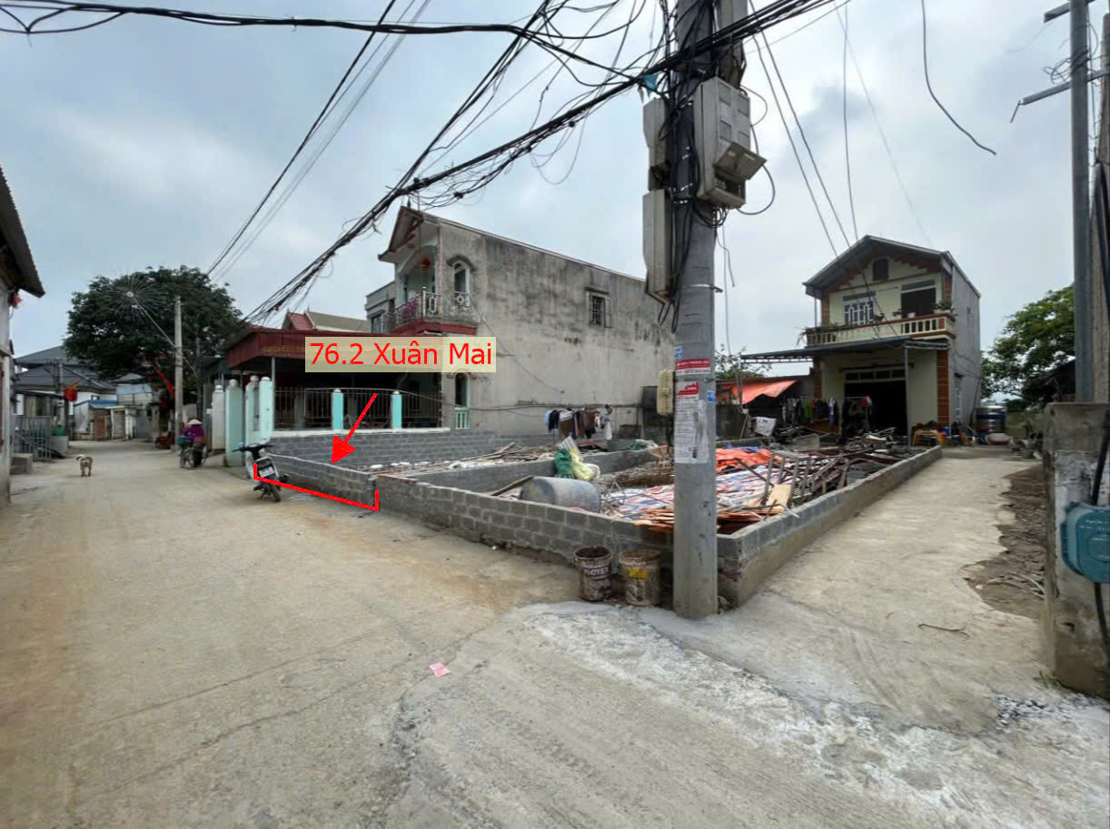 Hình ảnh Đất Phân Lô Thị Trấn Xuân Mai 76.2m Tại Thị Trấn Xuân Mai Ngay Gần QL6A Đang Triển Khai Mở Rộng 