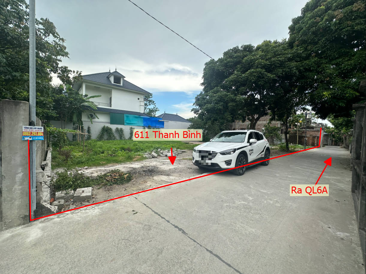 Hình ảnh Bán Đất Thanh Bình Ô Tô Vào Tận Đất Ngay Sát QL6A Đang Triển Khai Mở Rộng 