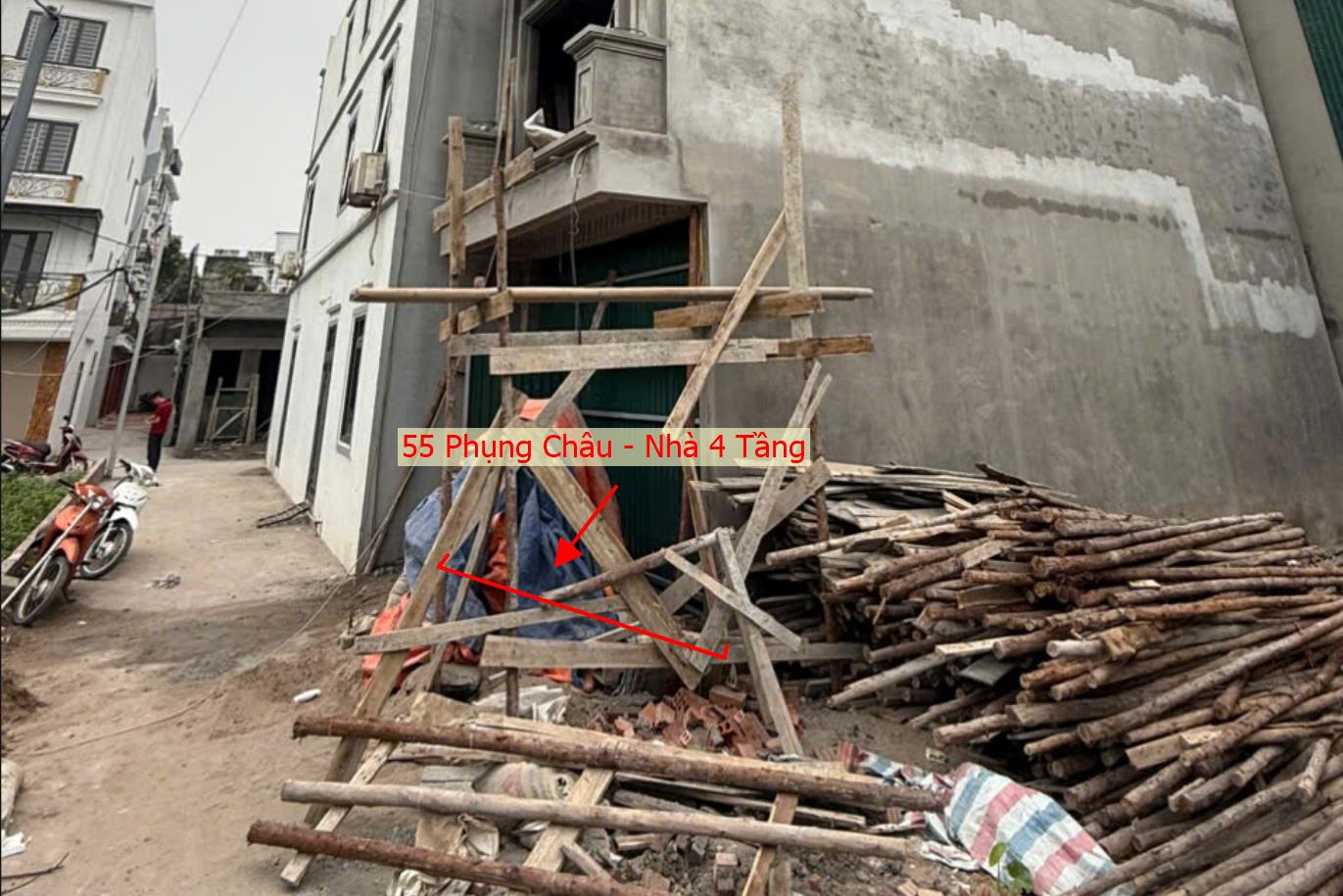 Hình ảnh Bất Động Sản Chương Mỹ Bán Nhà 4 Tầng Khu Vực Phụng Châu Ô Tô Đỗ Tận Cửa Sát Trục Kinh Doanh Liên Xã 