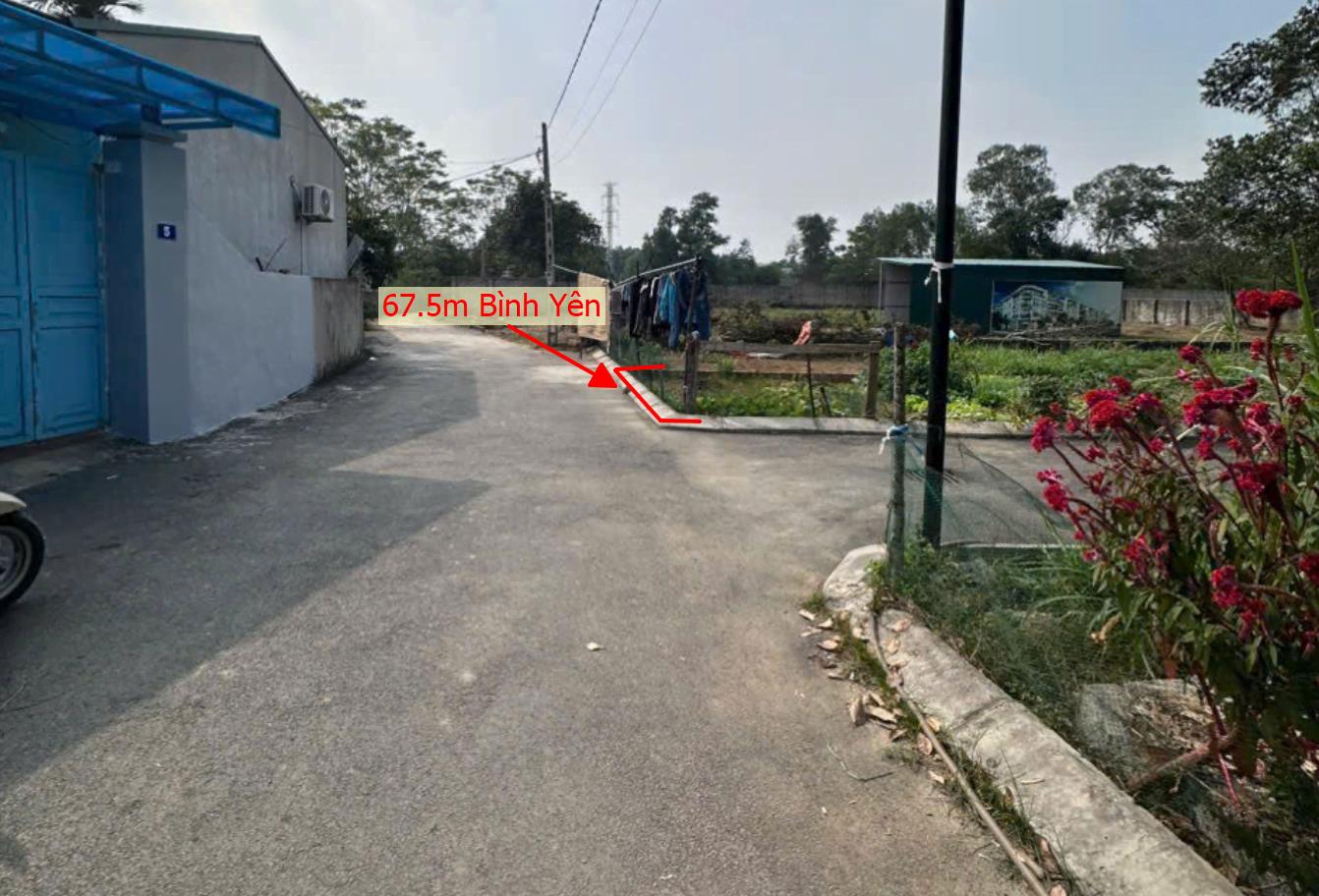Hình ảnh Bán Lô Đất 67.5m Tại Bình Yên Thạch Thất Ô Tô Vào Tận  Đất Dân Cư Xung Quanh Đông Đúc Giá Đầu Tư