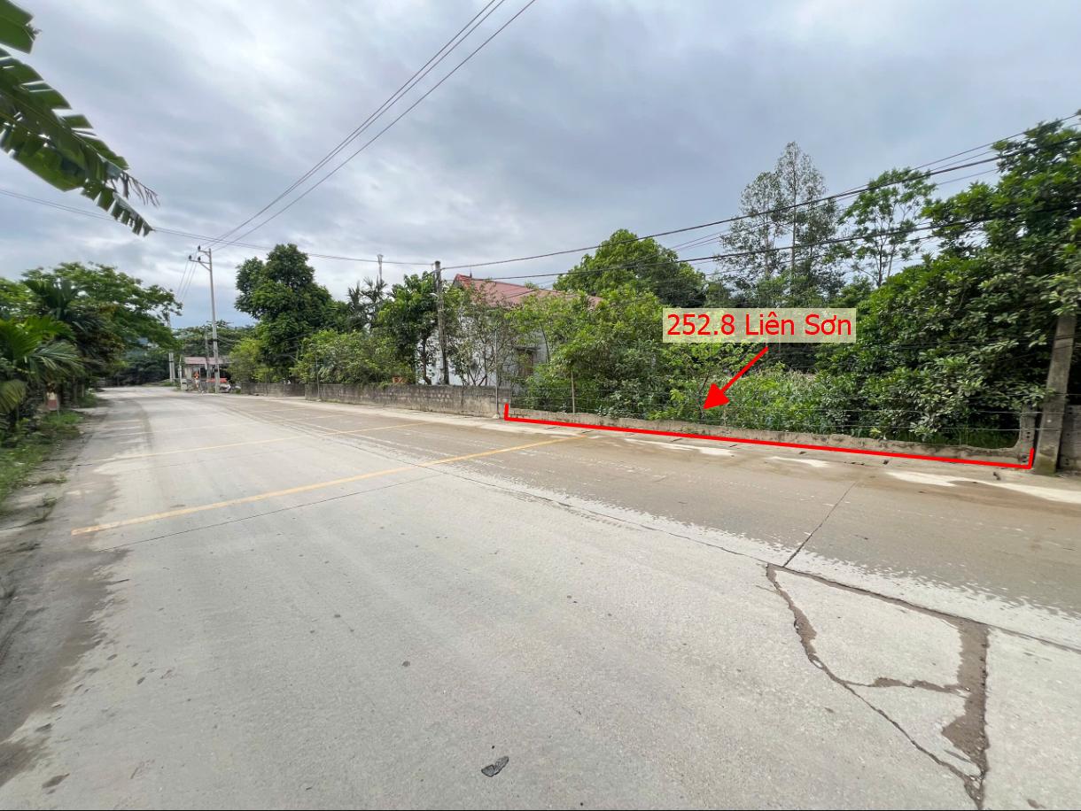 Hình ảnh Bán Thửa Đất 252.8m Tại Liên Sơn Mặt Đường Kinh Doanh Cách QL21A Chỉ Vài Bước Chân Giá Chỉ Hơn 2 Tỷ