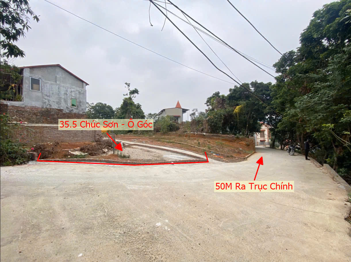 Hình ảnh Bán Lô Góc 2 Mặt Tiền Đường Ô Tô Tránh Ngay Trung Tâm Thương Mại Thị Trấn Chúc Sơn