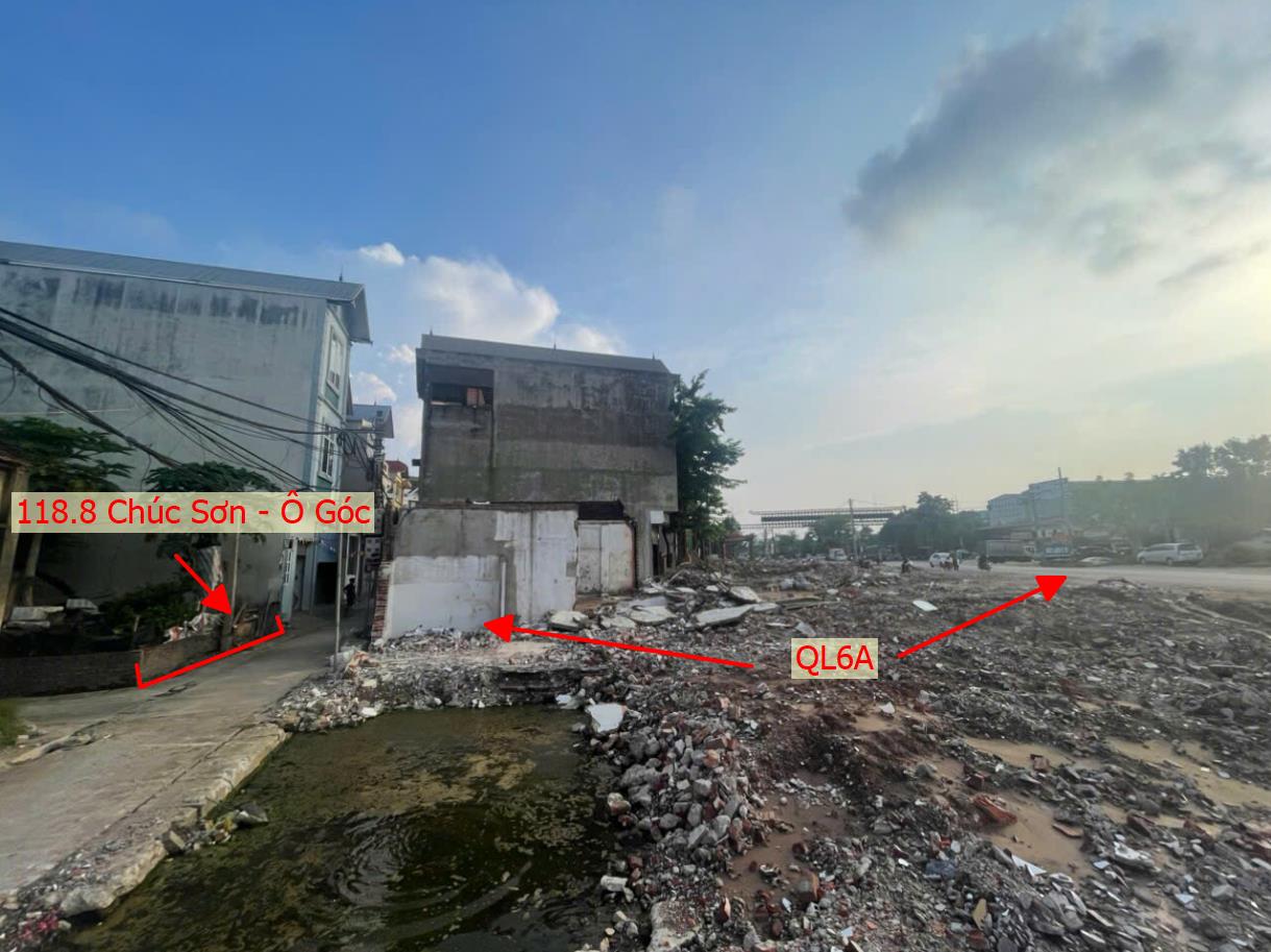 Hình ảnh Bất Động Sản Chương Mỹ Bán Đất Khu Vực Chúc Sơn Lô Góc 2 Mặt Thoáng Ô Tô Đỗ Tận Đất Cách QL6A Chỉ Vài Bước Chân