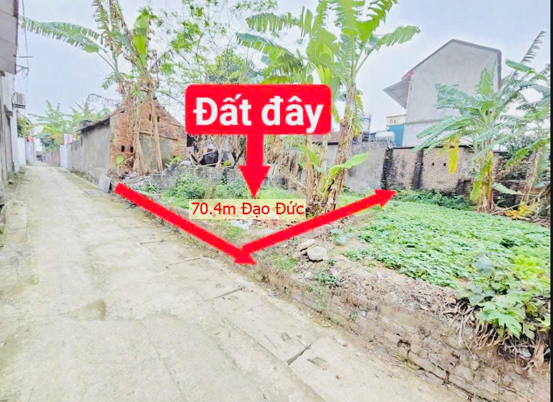 Hình ảnh Bán Lô Đất 70.4m Tại Đạo Đức Bình Xuyên Bám Đường Bê Tông Ô Tô Vào Tận Đất Xung Quanh Đông Đúc Giá Đầu Tư