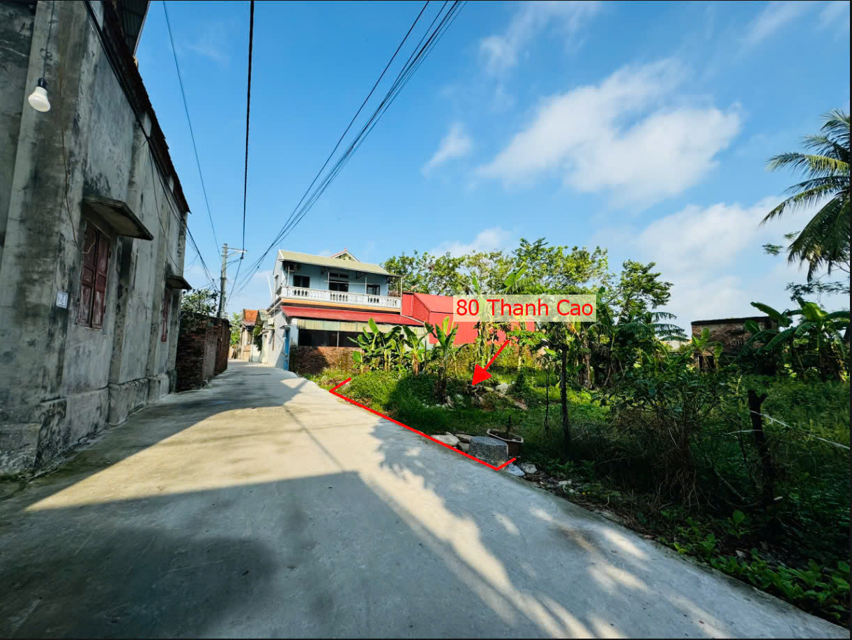 Hình ảnh Bán Đất Thanh Cao Ô Tô Vào Tận Đất Sát Trục Kinh Doanh Ngay Trung Tâm Xã Thanh Cao 