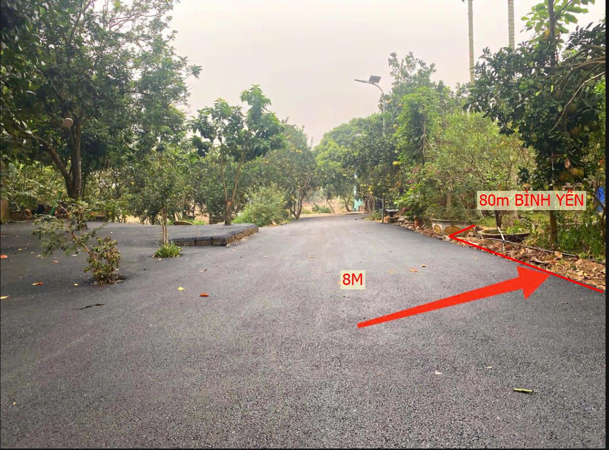 Hình ảnh Bán Lô Đất 80m Tại Bình Yên Thạch Thất Ô Tô Vào Tận Đất Dân Cư Đông Đúc Đầy Đủ Tiện Ích  Giá Đầu Tư