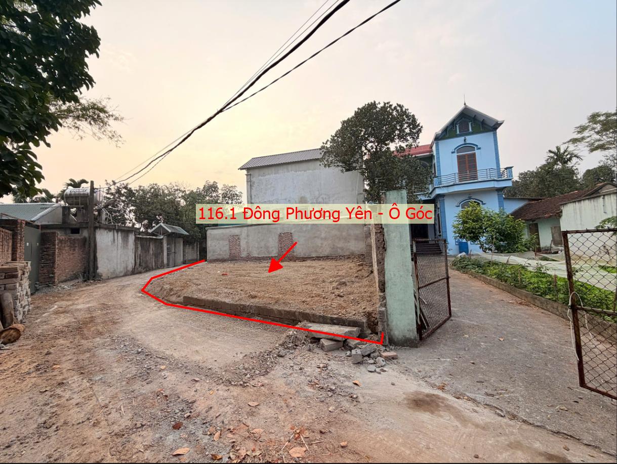 Hình ảnh Bán Lô Góc 2 Mặt Thoáng 116.1m Tại Đông Phương Yên Ô Tô Đỗ Tận Đất Thuộc Làn 2 QL6A Đang Mở Rộng