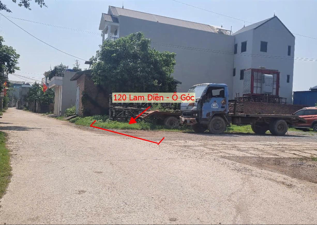 Hình ảnh Bán Lô Góc 2 Mặt Thoáng 120m Tại Lam Điền Chương Mỹ Đường Ô Tô Tránh Sát Trục Liên Huyện