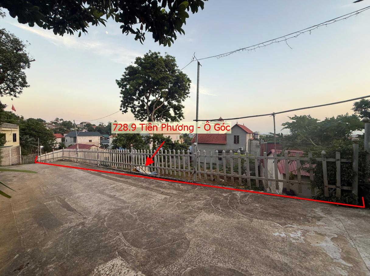 Hình ảnh Bán Lô Góc 2 Mặt Tiền 728.9m Tại Tiên Phương Ô Tô Đỗ Tận Đất Sát QL6A Đang Triển Khai Mở Rộng 