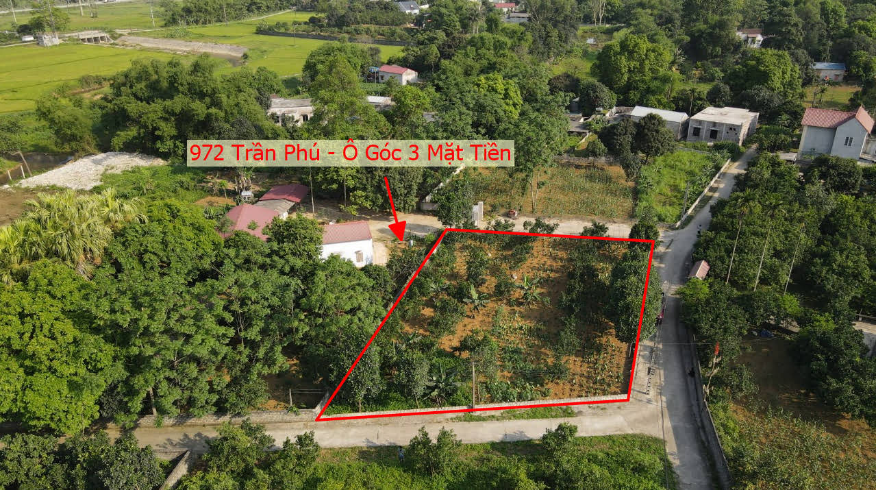 Hình ảnh Bán Lô Góc 3 Mặt Tiền Ô Tô Vào Tận Đất Gần QL21A Tại Trần Phú Chương Mỹ